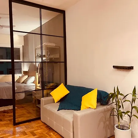 Quadra Praia! Loft Industrial Requintado Novo Para 4 Pessoas Vizinho Copacabana Palace! Rio de Janeiro Exterior photo